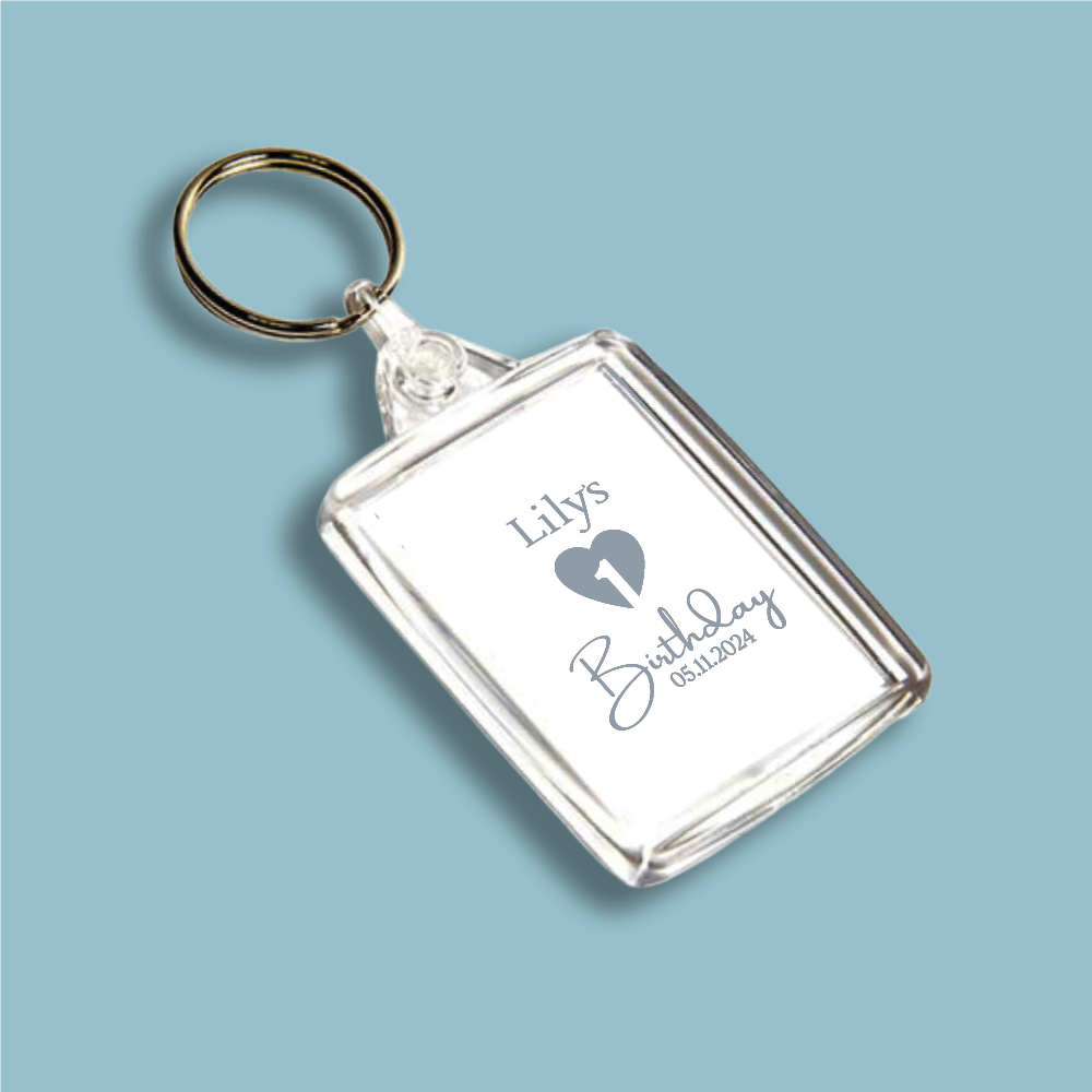 BIRTHDAY, Age Double Sided Keyring (KR-INK-PR-21)