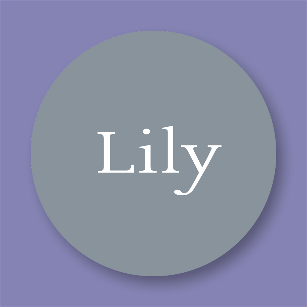 ANY NAME, Personalised Round Printed Stickers (STK-INK-B-15)