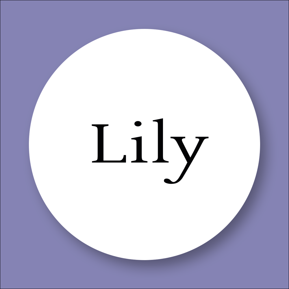 ANY NAME, Personalised Round Printed Stickers (STK-INK-B-15)